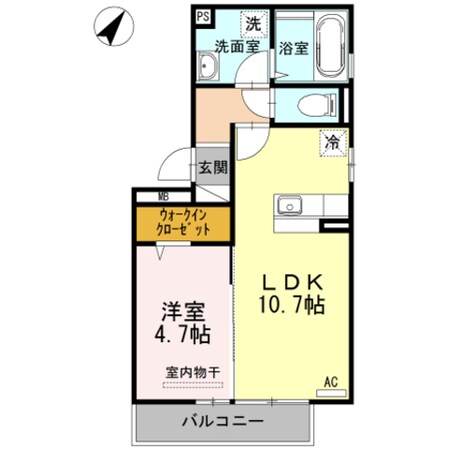 レチエ4の物件間取画像